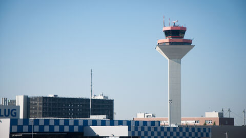 Tower am Frankfurter Flughafen