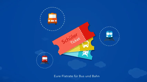 Abbildung grafischer bunter Tickets