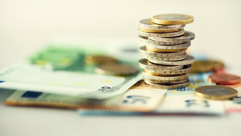 Euromünzen und -scheine 