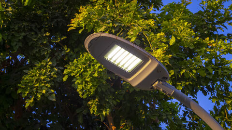 Straßenlampe mit LED