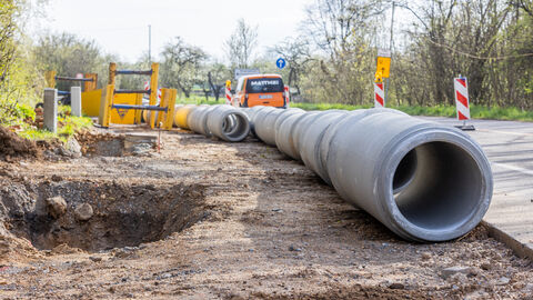 Radwegeneubau Steinbach