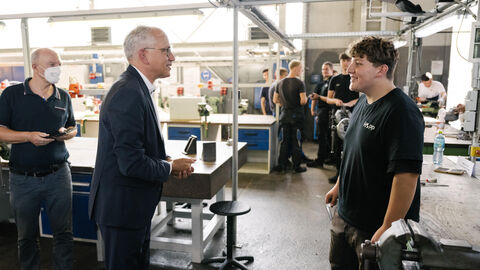 Sommetour Tarek Al-Wazir IHK Bildungszentrum