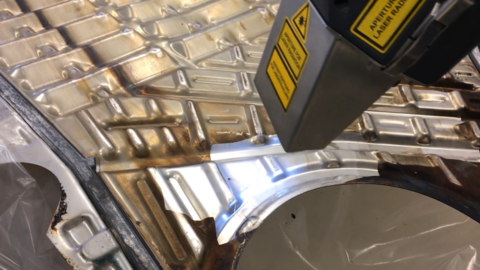 Laserreinigung bei Hofeditz