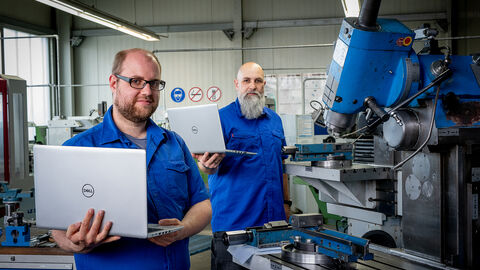 Im Bildungszentrum können Auszubildende in Berufen der Elektrotechnik, Metalltechnik, Mechatronik und Verfahrensmechanik verschiedene Module für ihre Grundausbildung absolvieren. 