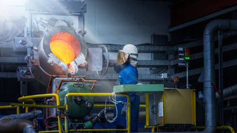 In der Vacuumschmelze Hanau