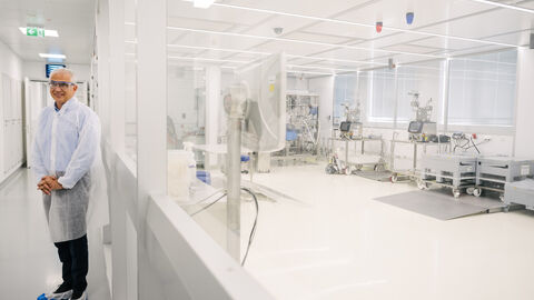 Besuch bei BioSpring in  Labore von BioSpring in Frankfurt