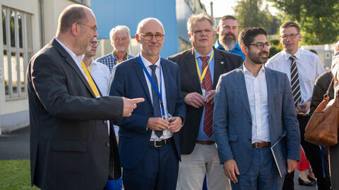 Unternehmensbesuch bei Rolls Royce