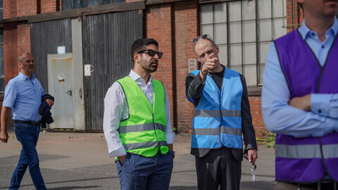 Unternehmensbesuch Westside BEOS 