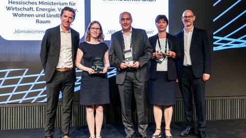 Siegerehrung beim eGovernment Wettbewerb