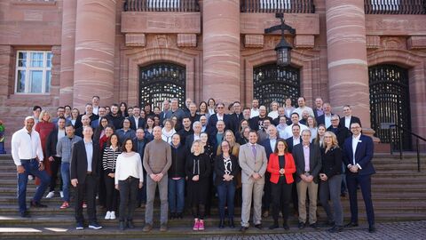DigiBauG-Forum am 19. März 2025 Gruppenbild der Teilnehmenden am DigiBauG-Forum
