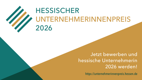 Banner Unternehmerinnenpreis 2026