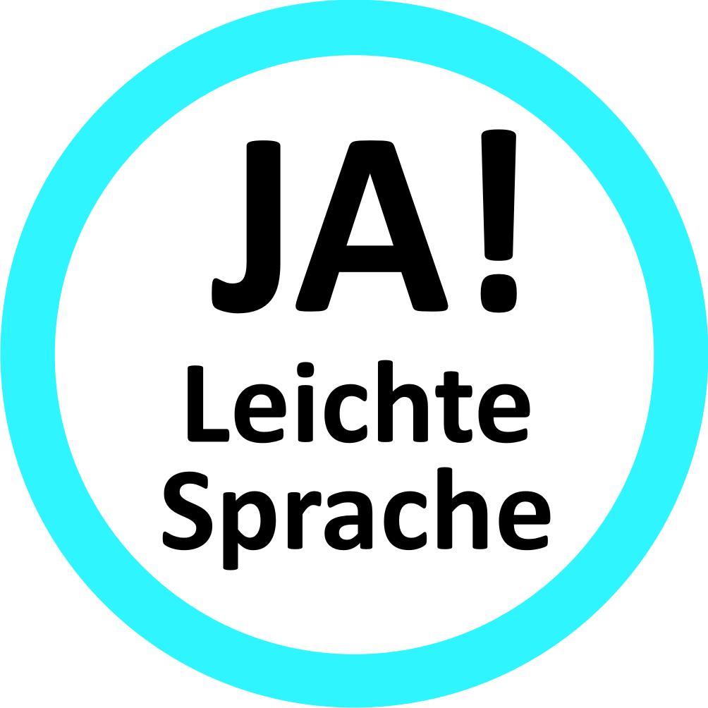 Ja! Leichte Sprache!