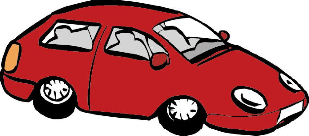 Auto Ein rotes Auto.